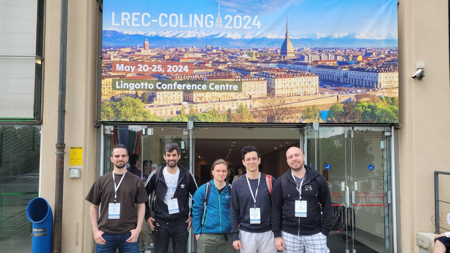 Boys hitting town @ LREC-Coling 2024 in Turin, Italy